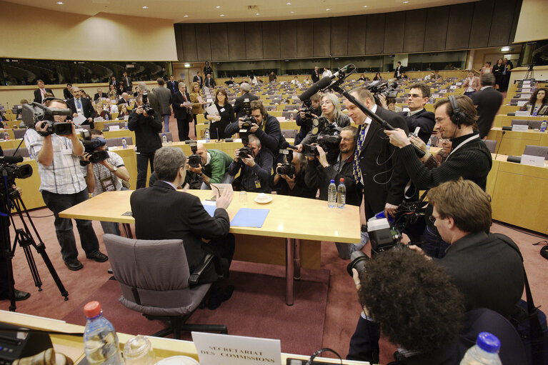 Foto 1: CULT in participation with the AFCO committee - Hearing of Leonard ORBAN, Romanian Commissioner-designate for the portfolio of Multilingualism