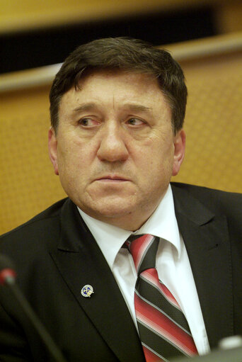 Photo 2 : MEP Vladko Todorov PANAYOTOV attends a meeting in Brussels