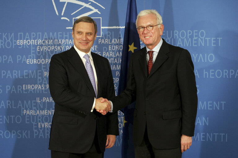 Fotografija 11: EP President meets with Mikhail KASYANOV , chairman of the People's Democratic Union (NOS) and former Russian Prime Minister