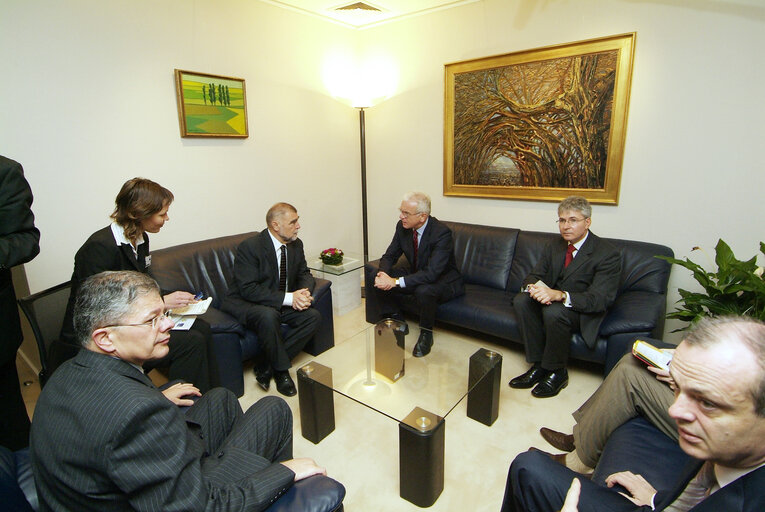 Fotografia 10: EP President meets with President of Croatia, in Brussels