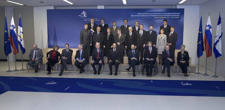 Photo 42 : EP President and Conference of Presidents pay on an official visit to Slovenia