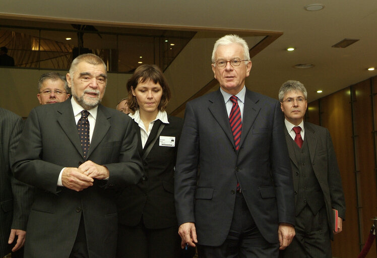 Fotografia 1: EP President meets with President of Croatia, in Brussels