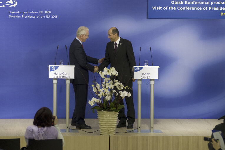 Fotografie 41: EP President and Conference of Presidents pay on an official visit to Slovenia