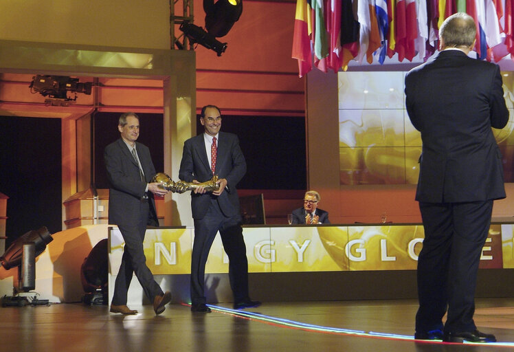 Fotografie 27: 2007 - Energy Globe Award ceremony at the EP in Brussels.