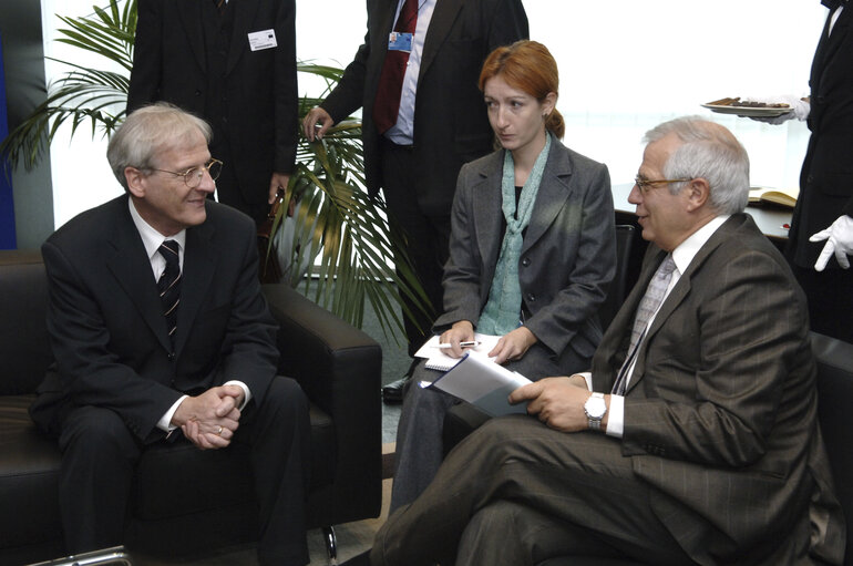 Photo 1 : EP President meets with President of Hungary, in Strasbourg