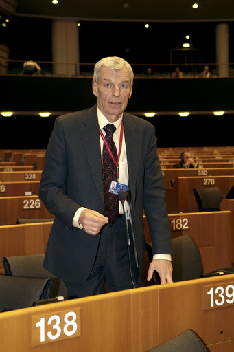 MEP Justas Vincas PALECKIS in Brussels