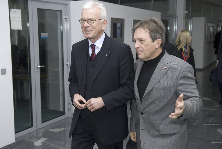 Photo 27 : EP President and Conference of Presidents pay on an official visit to Slovenia - Visit to the University of Ljubljana