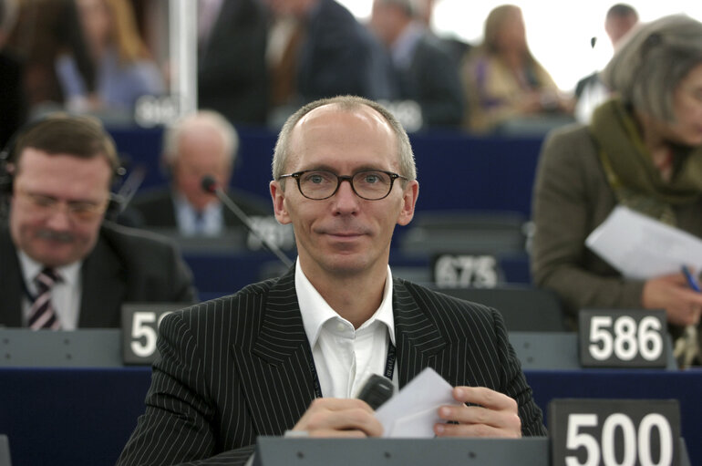 Billede 6: MEP Aldis KUSKIS in Strasbourg