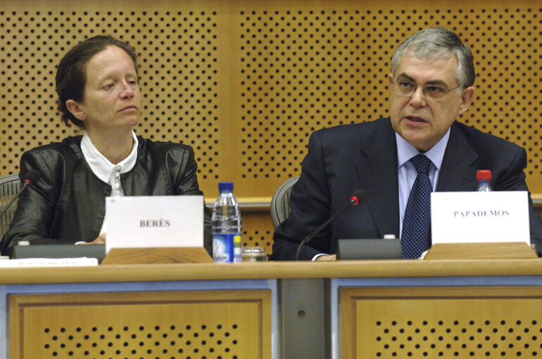 Foto 5: ECON committee meeting with the Vice-President of the European Central Bank ECB.