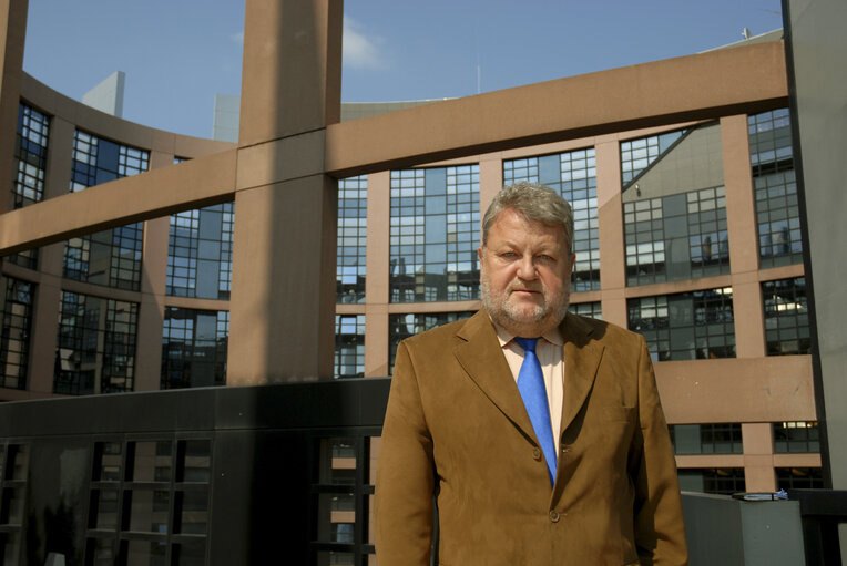 MEP Robert GOEBBELS in Strasbourg