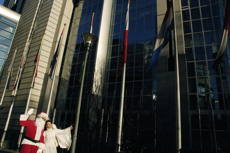 Zdjęcie 2: Santa Claus at the EP in Brussels