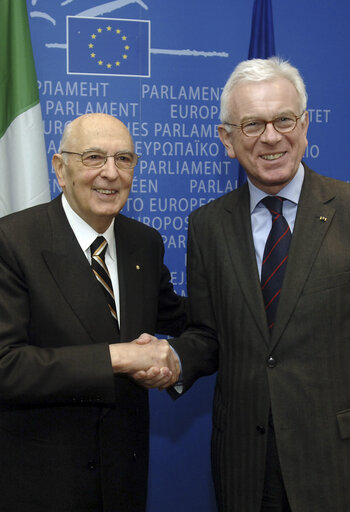 Φωτογραφία 4: EP President meets with President of Italy