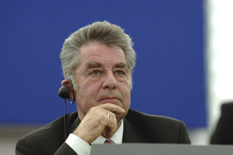 Fotó 19: Visit of the President of Austria to the EP in Strasbourg.