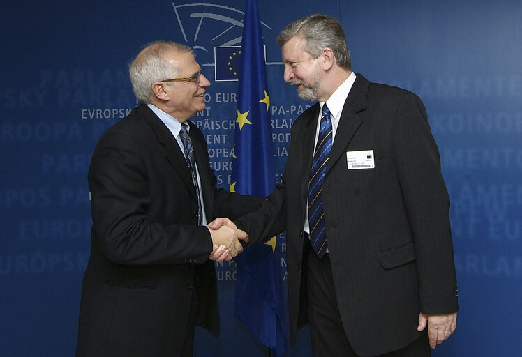 Fotografia 16: EP President meets with Belarus Opposition Leader.