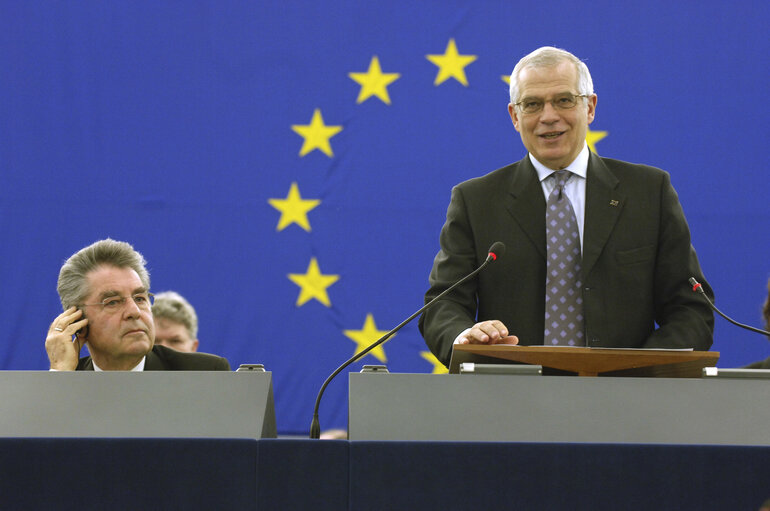 Fotó 32: Visit of the President of Austria to the EP in Strasbourg.