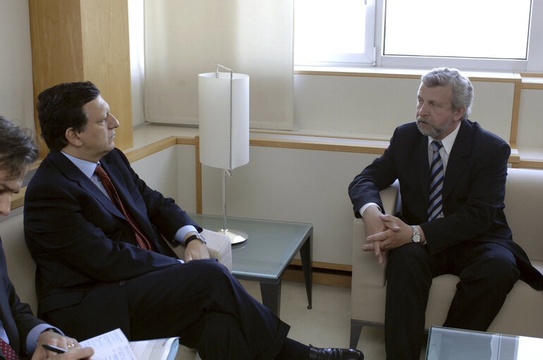 EC President meets with the principal opposition leader of Belarus.