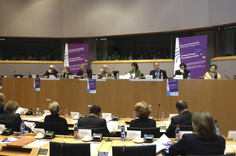 Fotografija 6: Interparliamentary meeting on the Future of Europe - EP meeting with National Parliaments