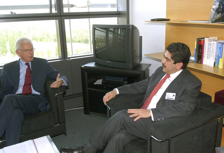 EP President meets with Vicente FOX, former President of Mexico and Manuel ESPINO, President of the Mexican National Action Party (PAN), in Strasbourg