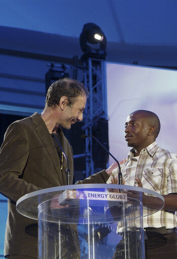 Fotografie 30: 2007 - Energy Globe Award ceremony at the EP in Brussels.