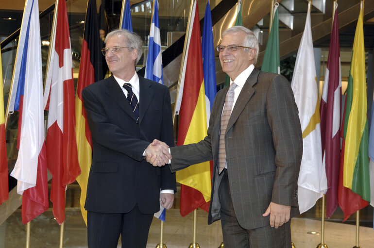 Photo 9 : EP President meets with President of Hungary, in Strasbourg