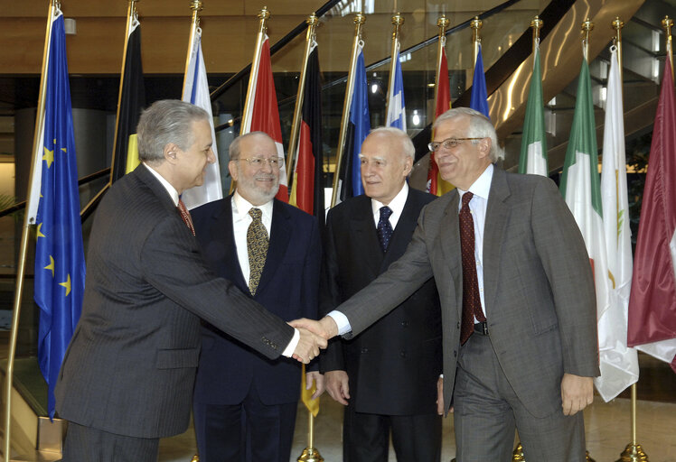 Photo 8 : EP President meets with President of Greece, in Strasbourg