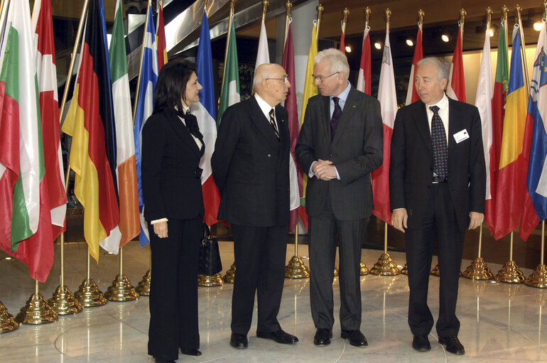 Billede 12: EP President meets with President of Italy