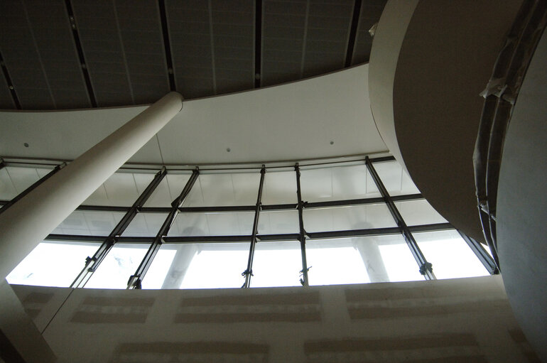 Fotografie 37: Ongoing construction works at the EP in Brussels.