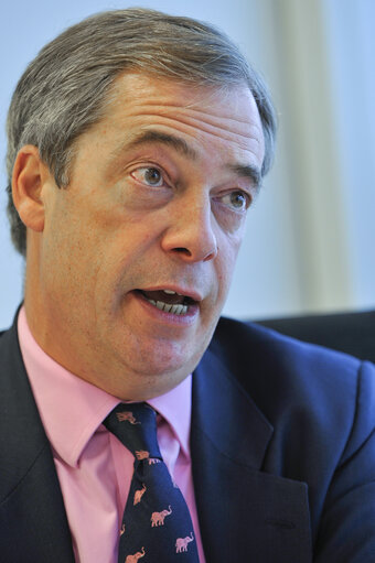 Interview of Nigel FARAGE