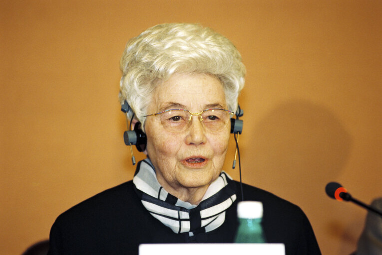 EPP Group meeting with Chiara LUBICH