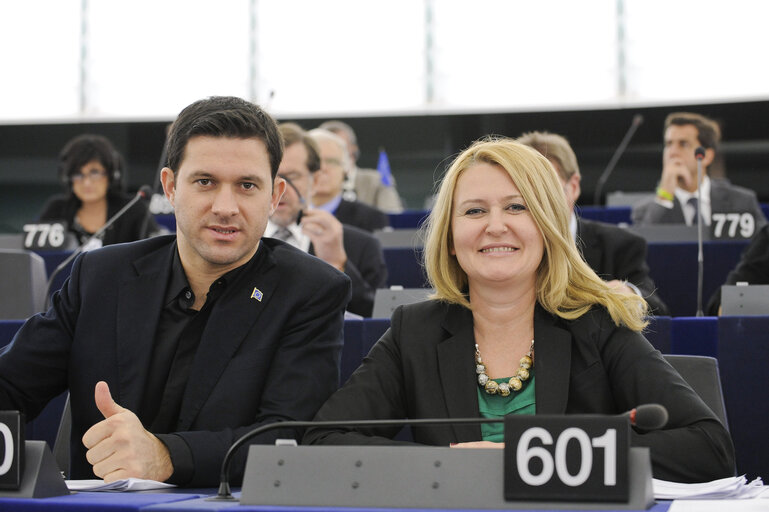 Foto 12: Plenary Session in Strasbourg - Week 50