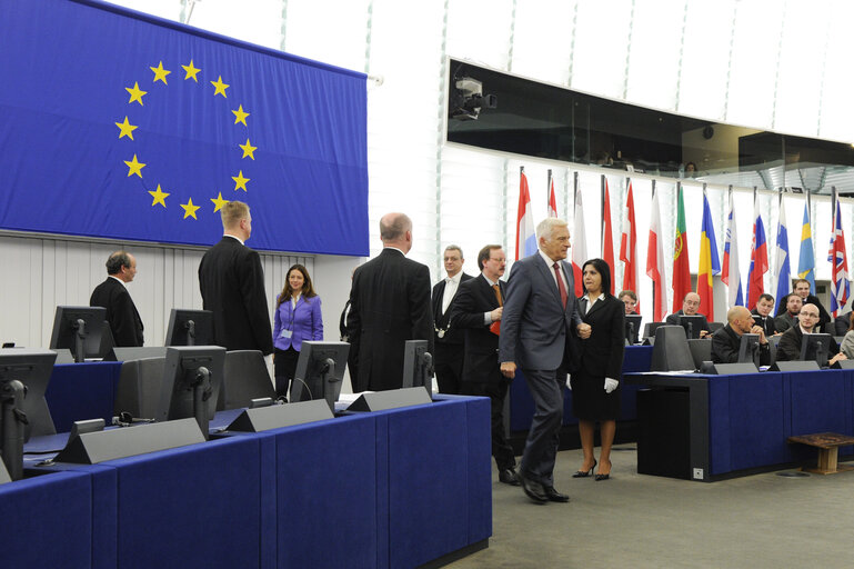 Opening plenary session in Strasbourg, week 46