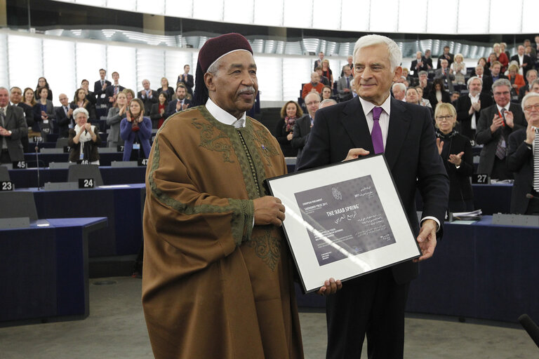 Suriet 4: Sakharov Prize 2011: Presentation of the 2011 Sakharov Prize  on behalf of the Arab Spring