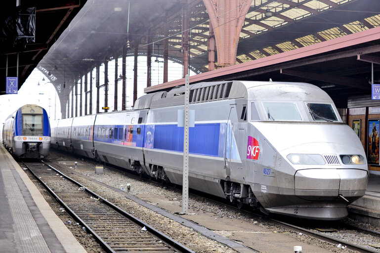 Railway station of Strasbourg