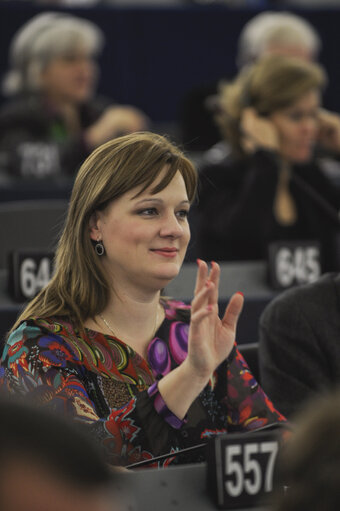 Φωτογραφία 1: MEP in plenary session week 46