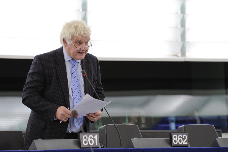 Opening plenary session in Strasbourg, week 46 - Single European railway area