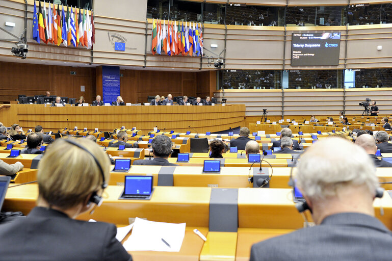 Nuotrauka 7: Conference on European Space Policy for citizens and society.