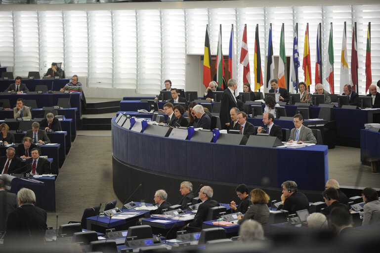 Fotografie 49: Plenary Session in Strasbourg week 46