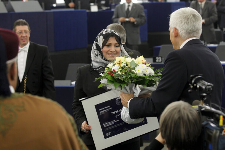 Suriet 22: Sakharov Prize 2011: Presentation of the 2011 Sakharov Prize  on behalf of the Arab Spring