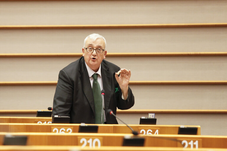 Photo 20: Meps in the hemicycle in Brussels, week 48 - Prepration for the European Council