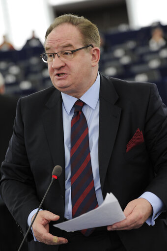 Fotografija 21: Plenary Session week 50 - Review of the Polish Presidency