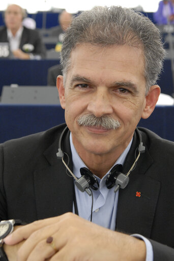 Fotografija 6: MEP Spyros DANELLIS in Plenary Session