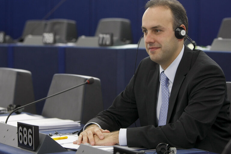 Billede 4: MEP Georgios PAPANIKOLAOU in Plenary Session