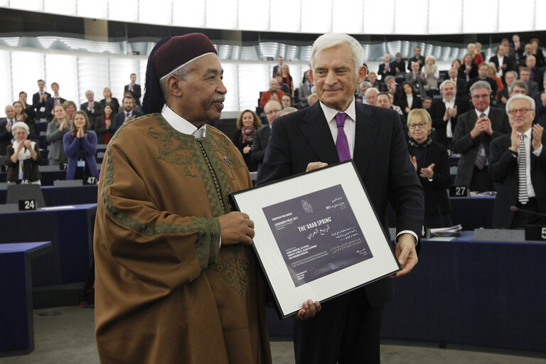 Suriet 5: Sakharov Prize 2011: Presentation of the 2011 Sakharov Prize  on behalf of the Arab Spring