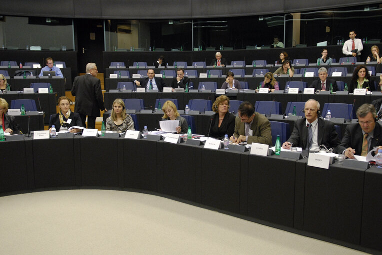 Valokuva 8: The EU-Croatia joint parliamentary Meeting