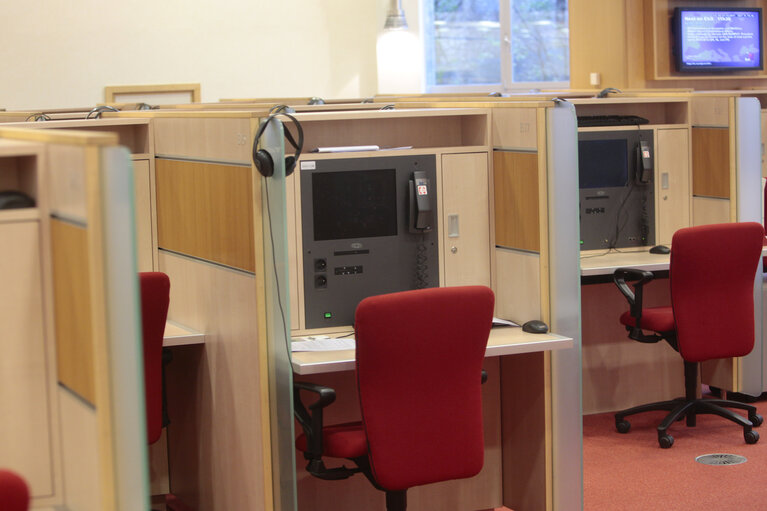 Zdjęcie 19: Pressroom of the European Parliament in Brussels