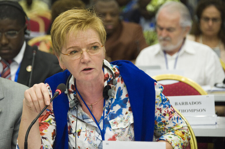 Billede 5: European deputy Gabi Zimmer attends the plenary session of the 22nd session of the ACP-EU Joint Parliamentary Assembly