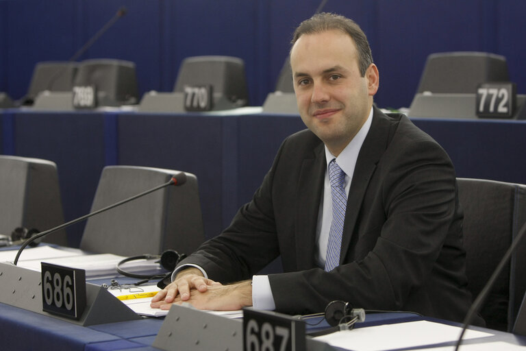 Billede 5: MEP Georgios PAPANIKOLAOU in Plenary Session