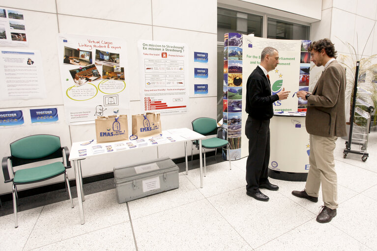 Fotografija 14: Mobility Week in front of the European Parliament in Brussels