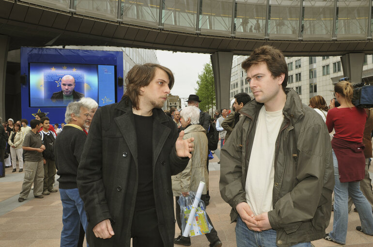 Open Days at the EP in Brussels.