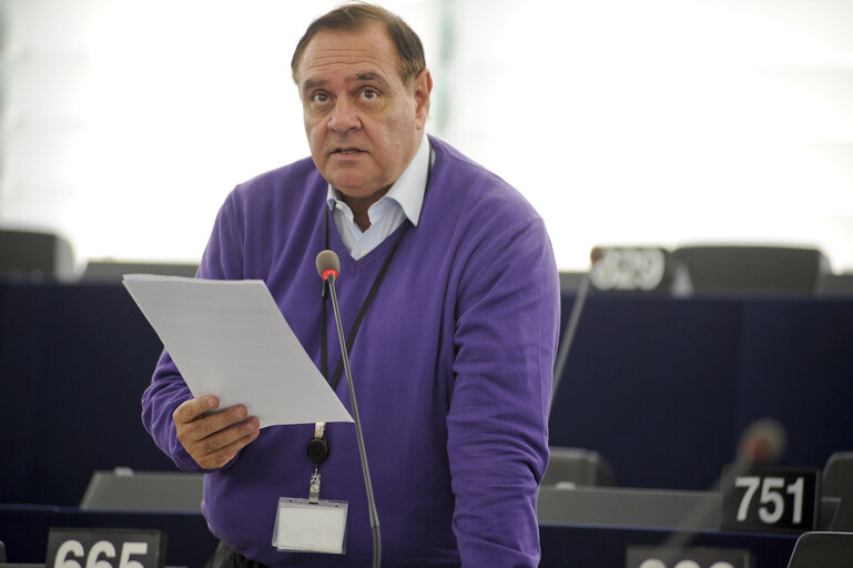 Photo 38: MEP in Plenary session in Strasbourg - week 39